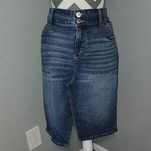 TORRID Denim Slit Front Pencil Skirt